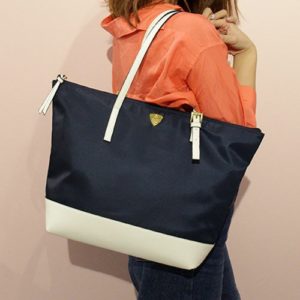 防潑水🌧️日本 COLORS by Jannifer sky 防潑水 尼龍 手袋 handbag tote bag